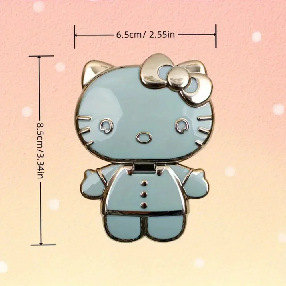 Sanrio Hello Kitty Rotatable Folding Phone Stand with mirror (new) Black